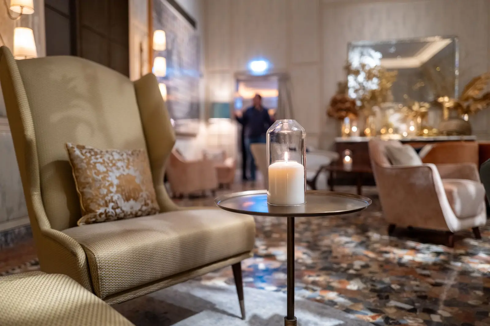Halona Hotel Suites interior detail